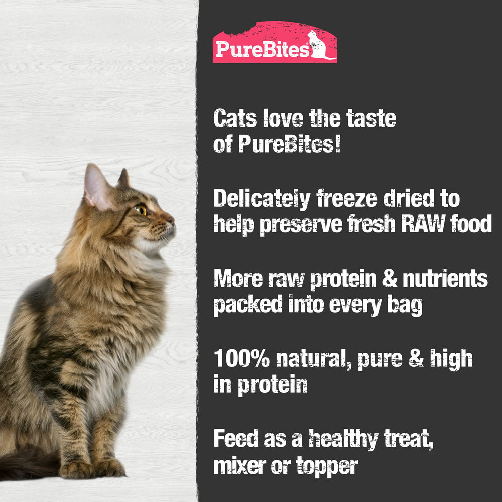 PureBites cat-treats served in a bowl illustrate convenient toppers and rewards.
