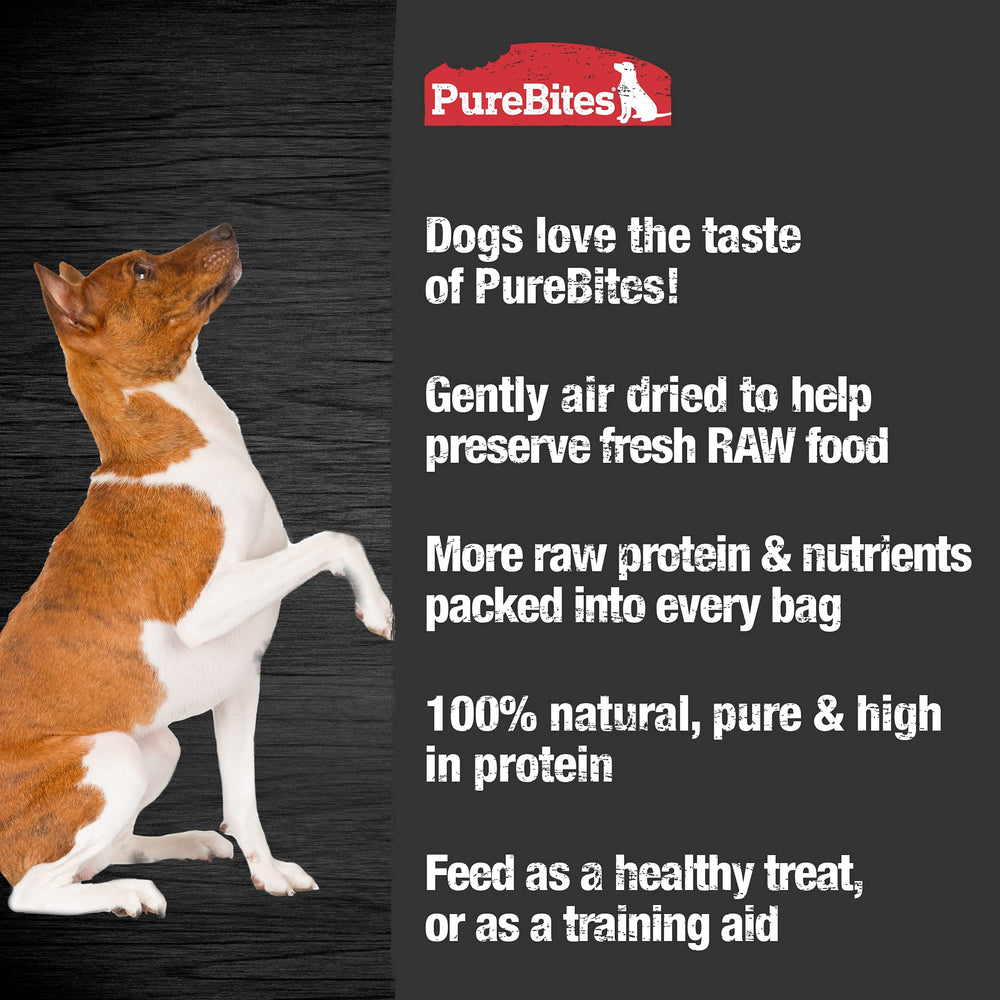 PureBites Chicken Jerky packaging—recyclable bag for eco-friendly choice.