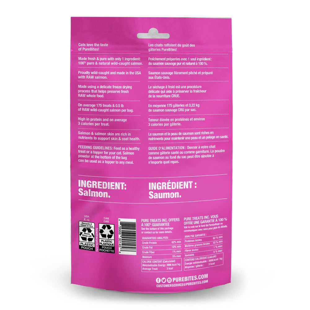 PureBites freeze-dried process close-up showing RAW-like texture.