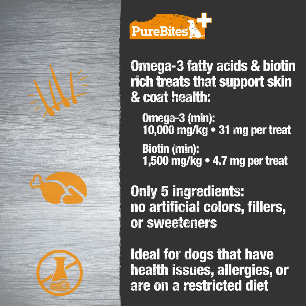 USA-made PureBites packaging demonstrates responsible sourcing and quality assurance