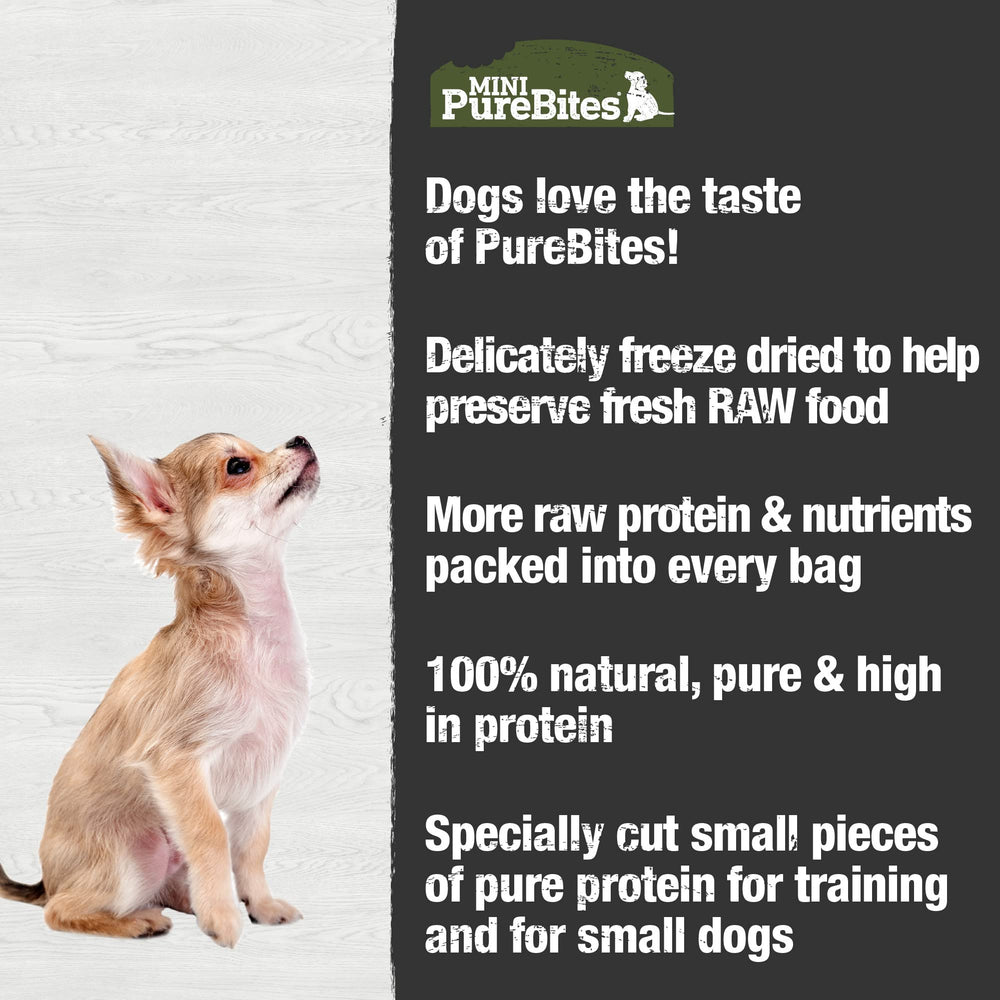 PureBites mini-beef-freeze-dried-treats resealable pouch keeps freshness for picky eaters.