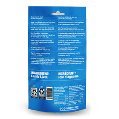 PureBites Mini Lamb freeze-dried treats close-up—100% lamb liver for protein-rich rewards.