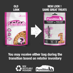 PureBites sockeye salmon single-ingredient snack for sensitive diets.