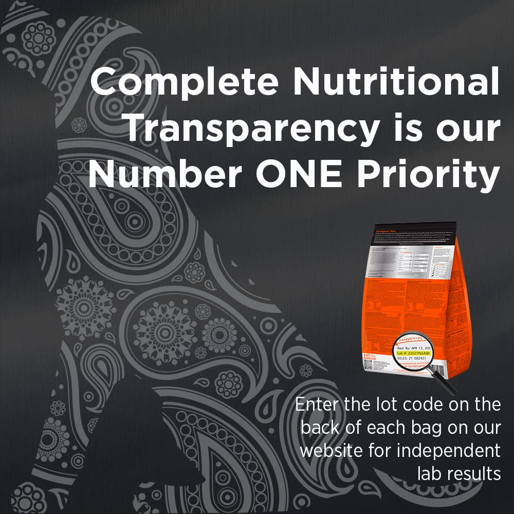 PURELUXE made-in-USA seal on packaging indicating transparency and quality testing