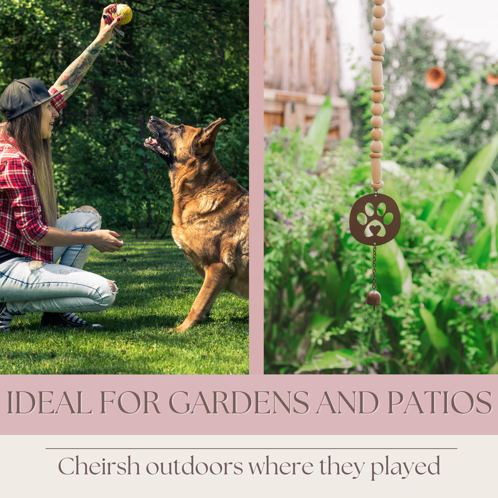 PureRejuva wind chime for indoor or outdoor display in gardens.