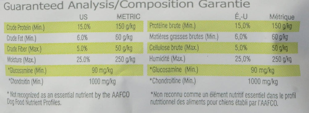 PureVita dog chewing treat action shot emphasizes chew-friendly texture