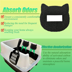 PurifyLogix filter in box demonstrates universal compatibility with litter boxes