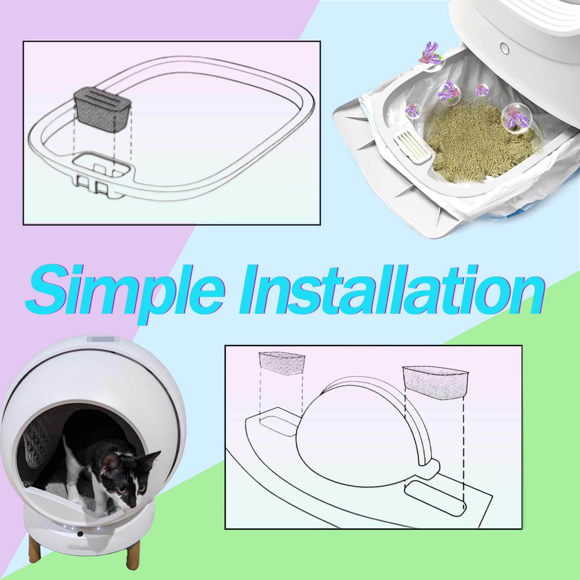 PurifyLogix deodorant being installed for quick setup