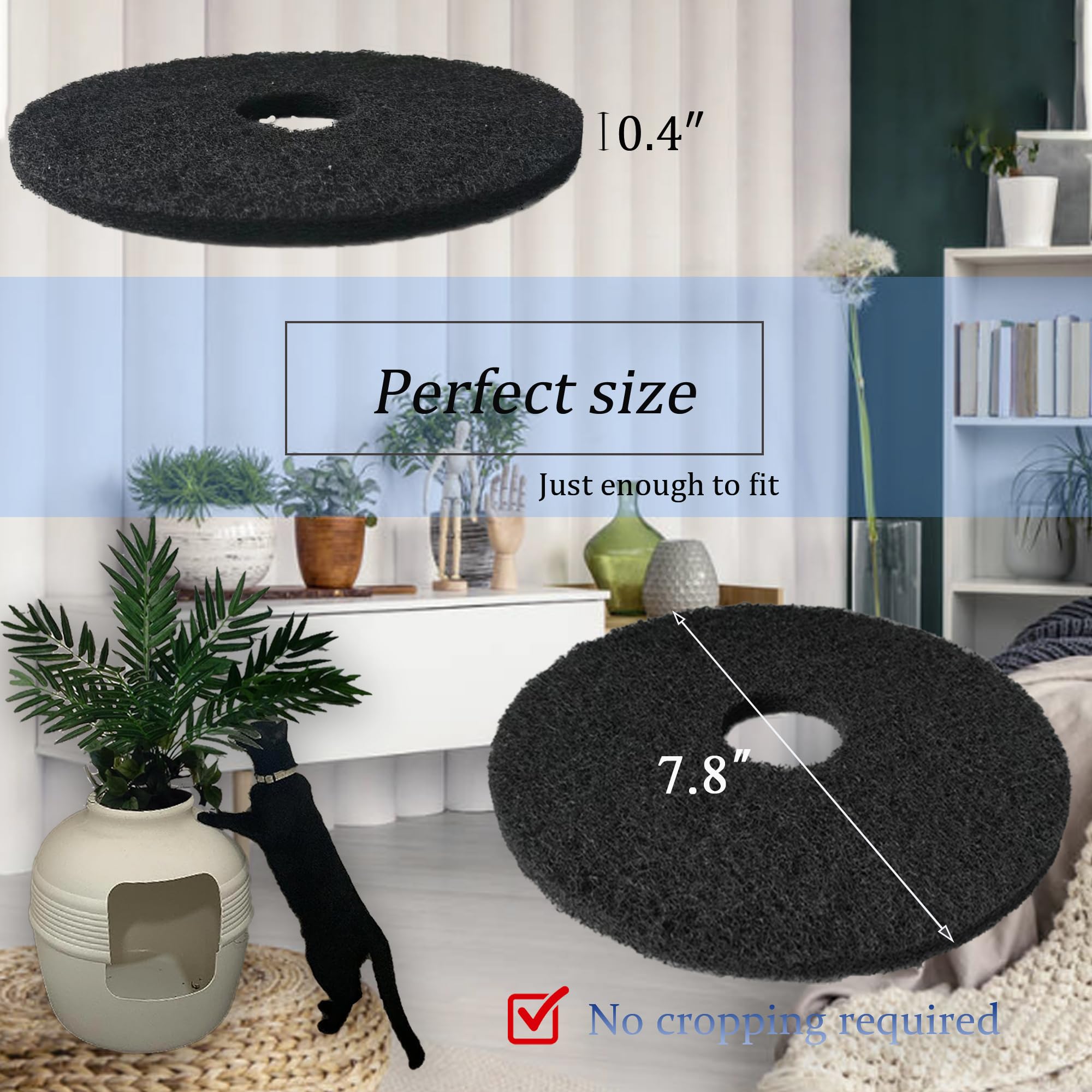 PurifyLogix filter installed in hidden litter box.