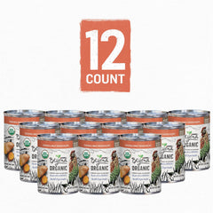 Purina Beyond Organic Wet Dog Food can label with USDA Organic seal and clean ingredient messaging.