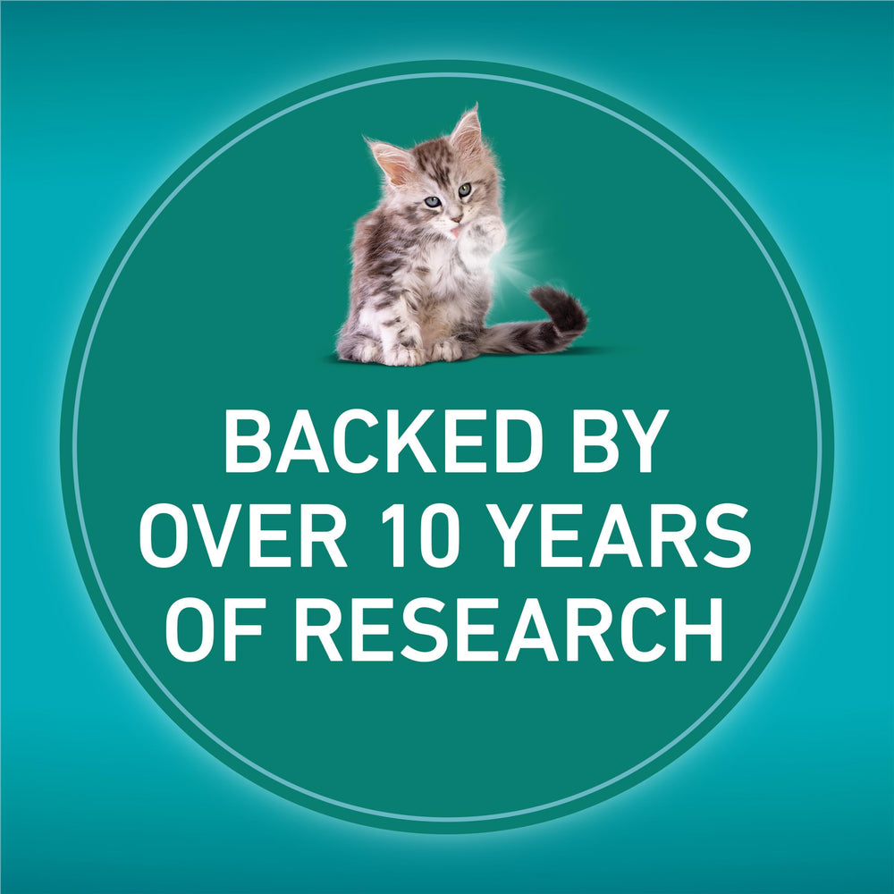 Purina ONE LiveClear bag-2-8-lb-label displays convenient packaging