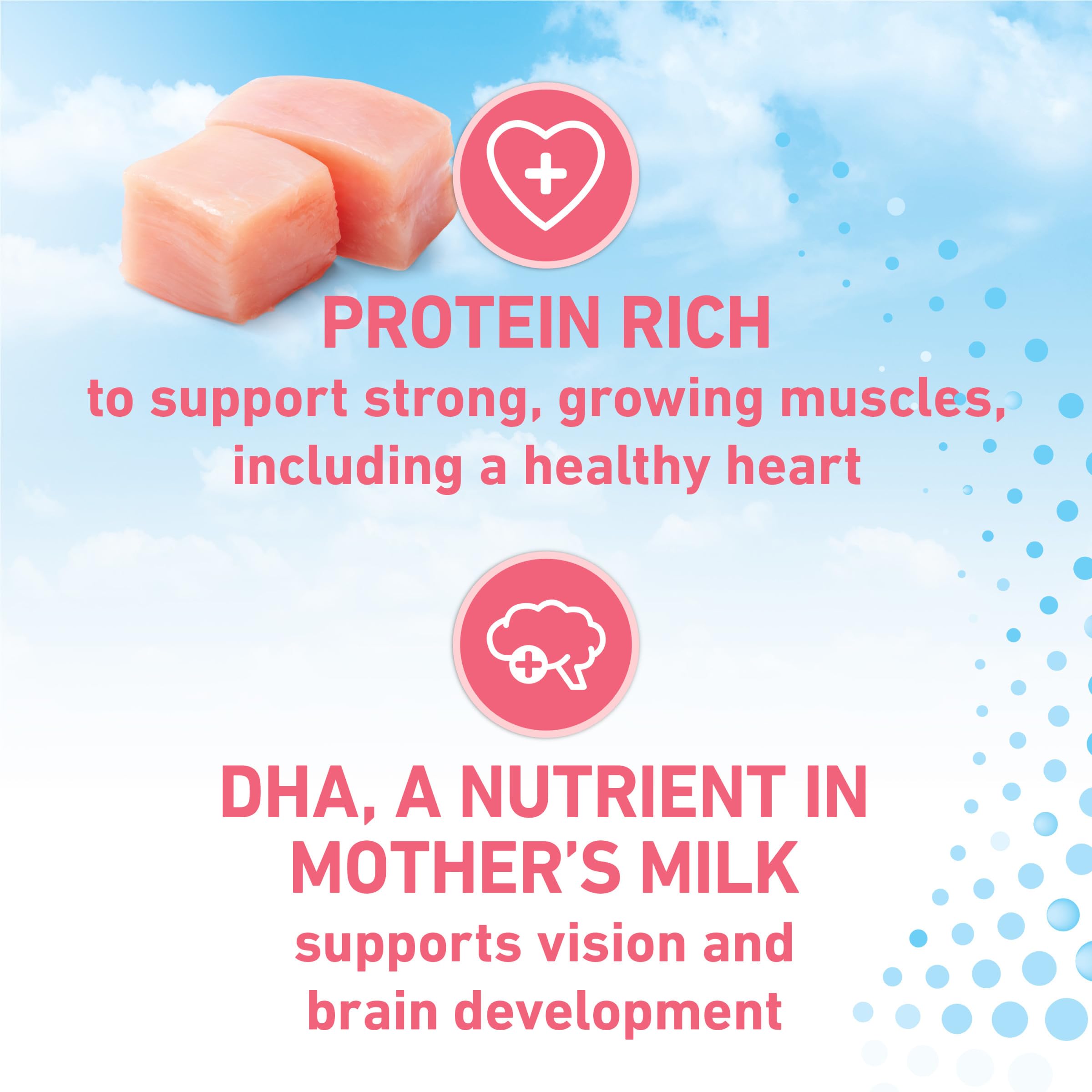 Purina ONE LiveClear mealtime-scene depicts bonding during feeding