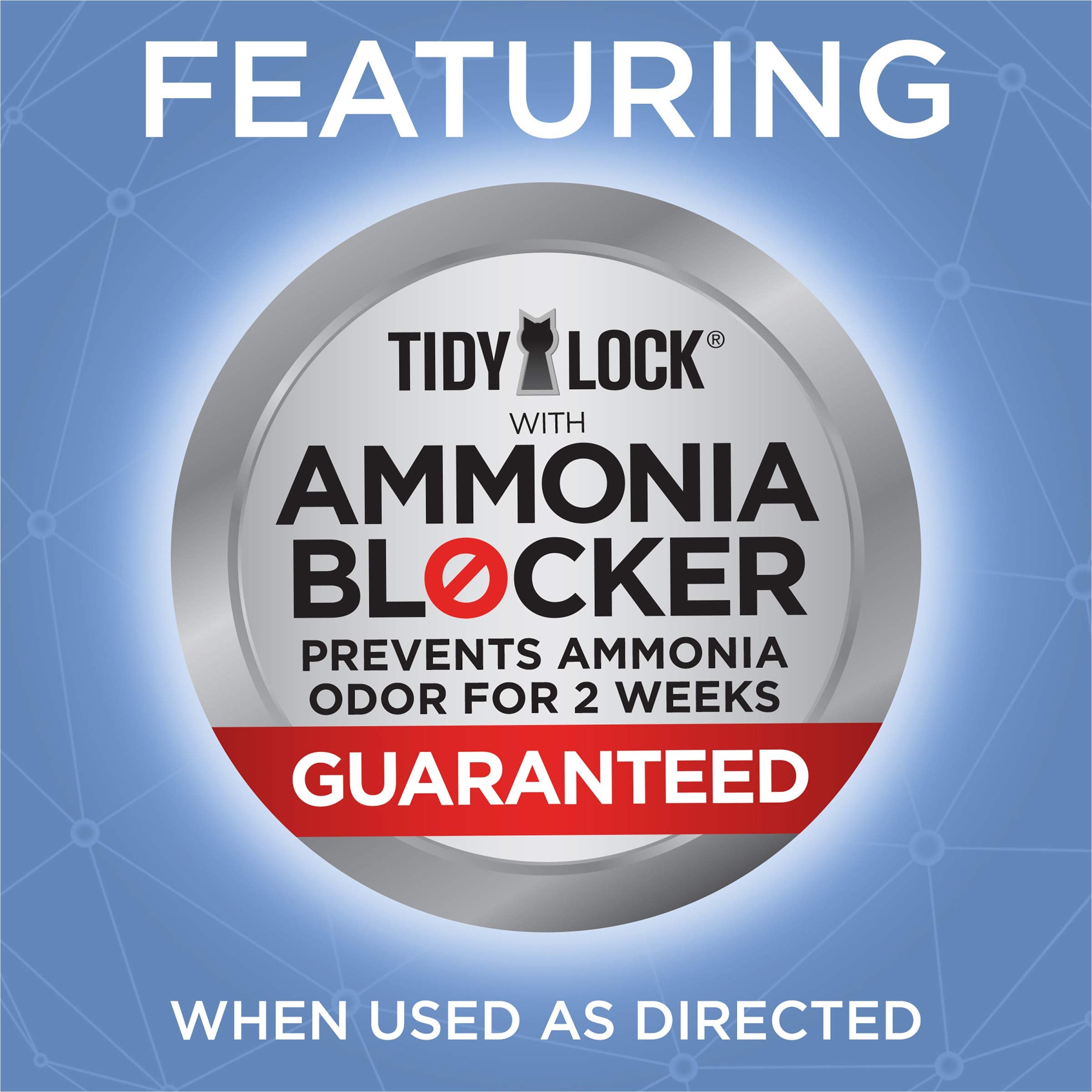 Purina Tidy Cats light weight litter forms tight clumps for effortless scooping.