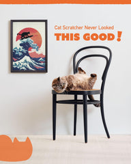 PURRDEE no-drill wall mount installation for renter-friendly, tool-free setup.