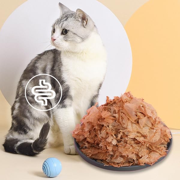 Purrfect Paws bonito flakes broth enrichment adds simple flavor enhancement.