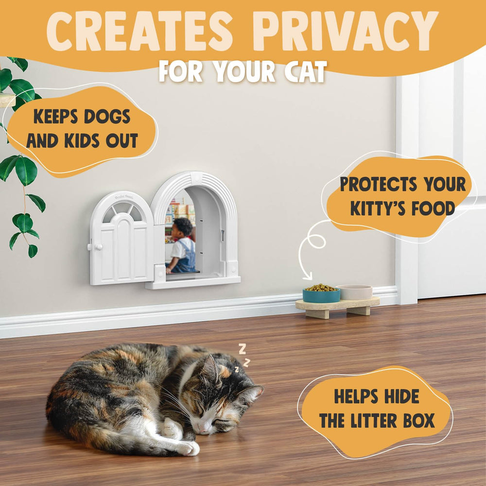 Purrfect Portal spacious opening suitable for larger cats