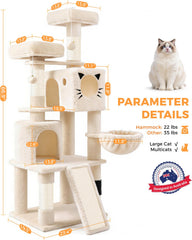 Purrlato 66in anti-toppling kit adds wall security for busy households.
