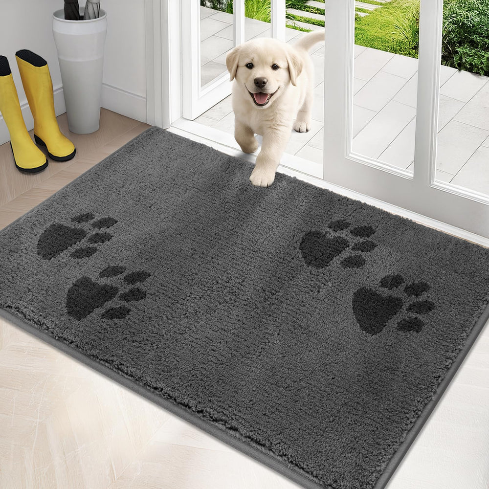 PURRUGS dirt-trapping door mat 32x47 traps dirt and moisture at entryways.