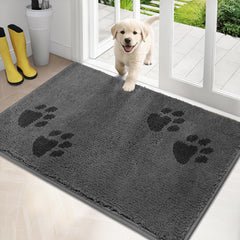 PURRUGS dirt-trapping door mat 32x47 traps dirt and moisture at entryways.