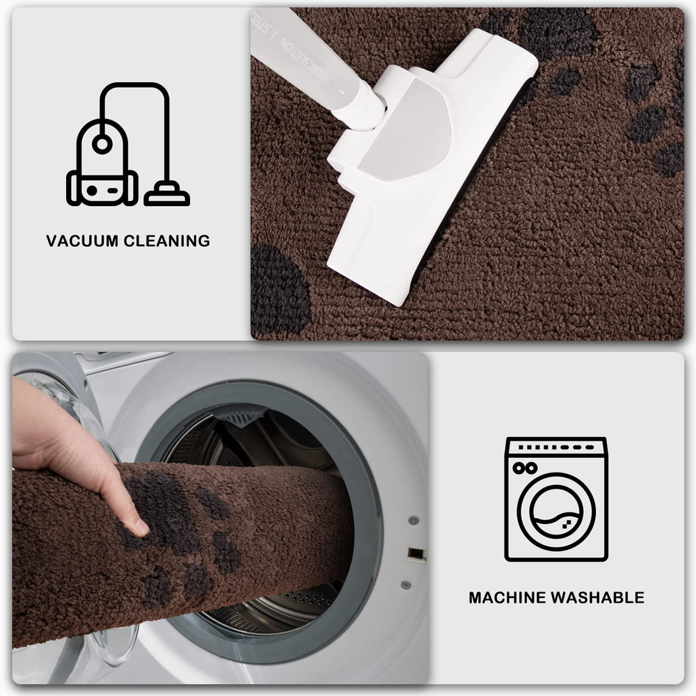 PURRUGS dirt-trapping door mat 32x47 fits entryways and high-traffic foyers.