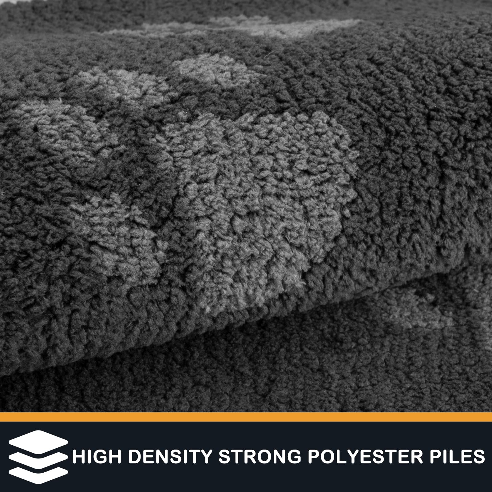 PURRUGS dirt trapping door mat pet friendly fur edges helps reduce tracking.