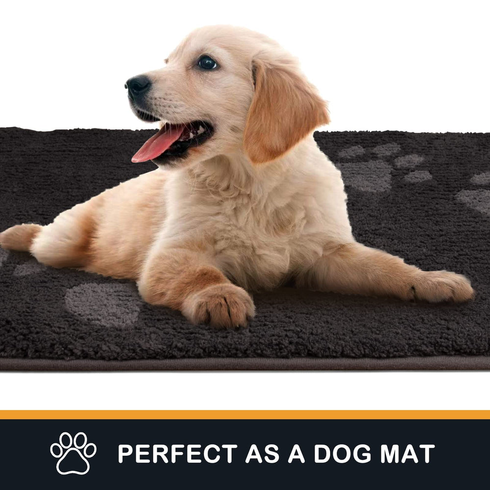 PURRUGS durable polyester fiber mat with reinforced edges