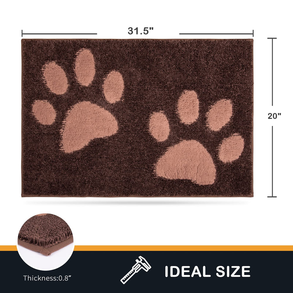 PURRUGS dirt trapping door mat close-up bristles highlighting dense cleaning fibers