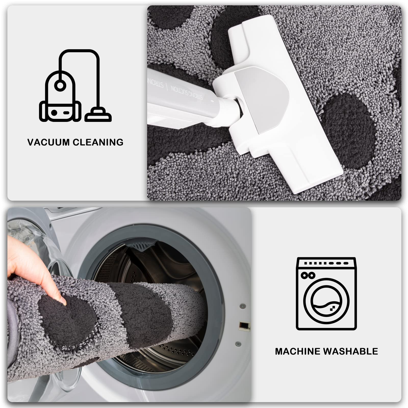 PURRUGS dirt trapping door mat pet-friendly and durable for daily use