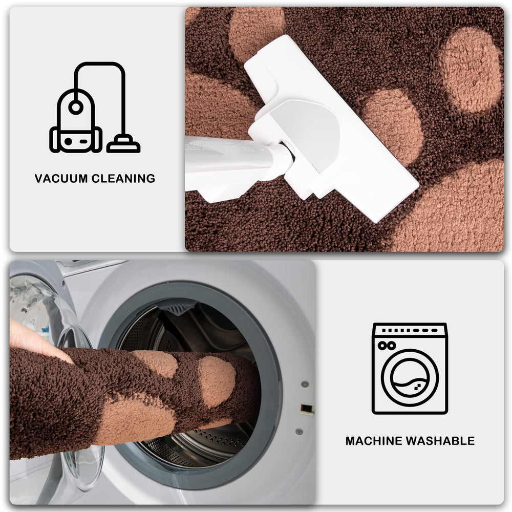 PURRUGS low-profile door mat clear doorway and smooth swing for low-clearance doors