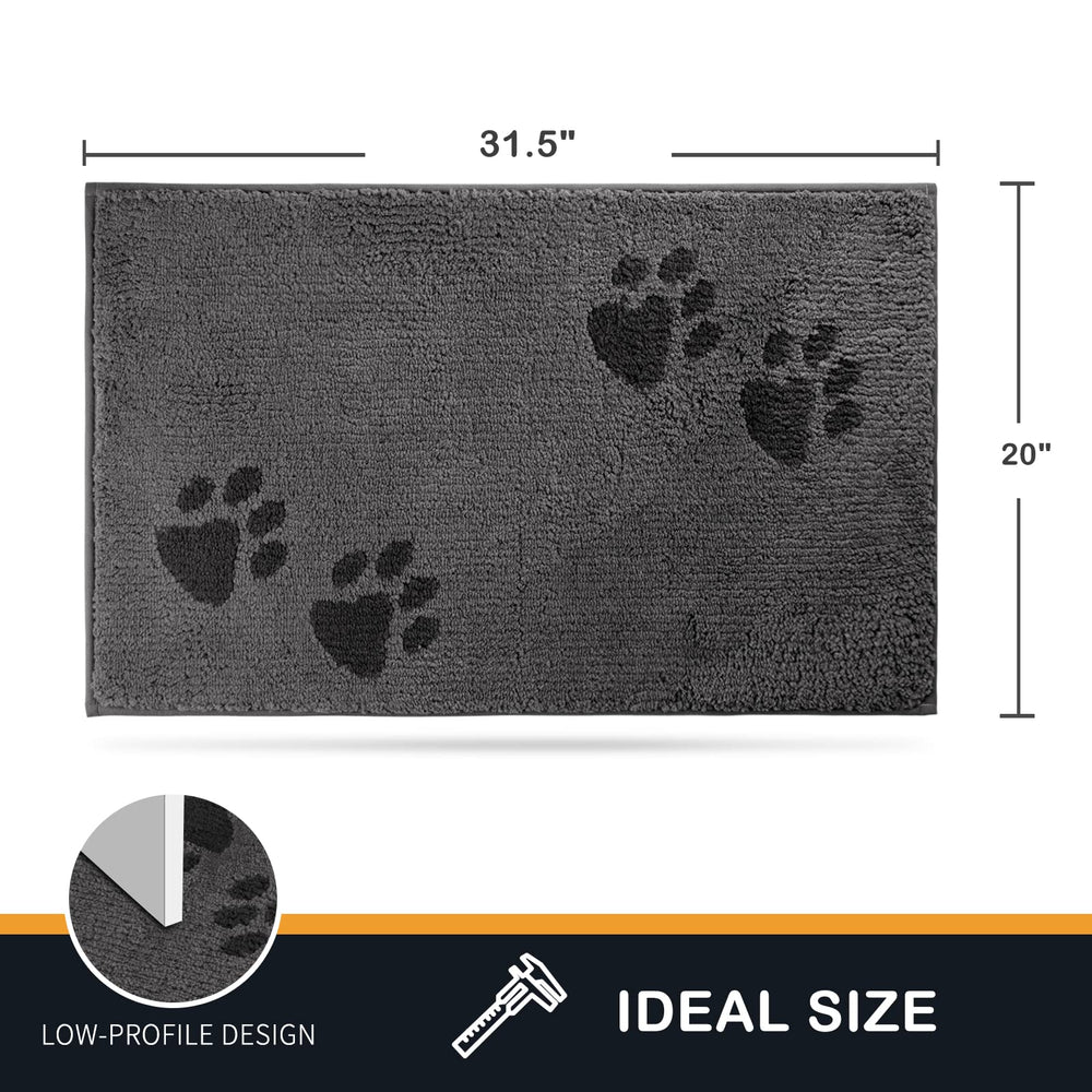 PURRUGS microfiber closeup highlights absorbent fibers for moisture pickup