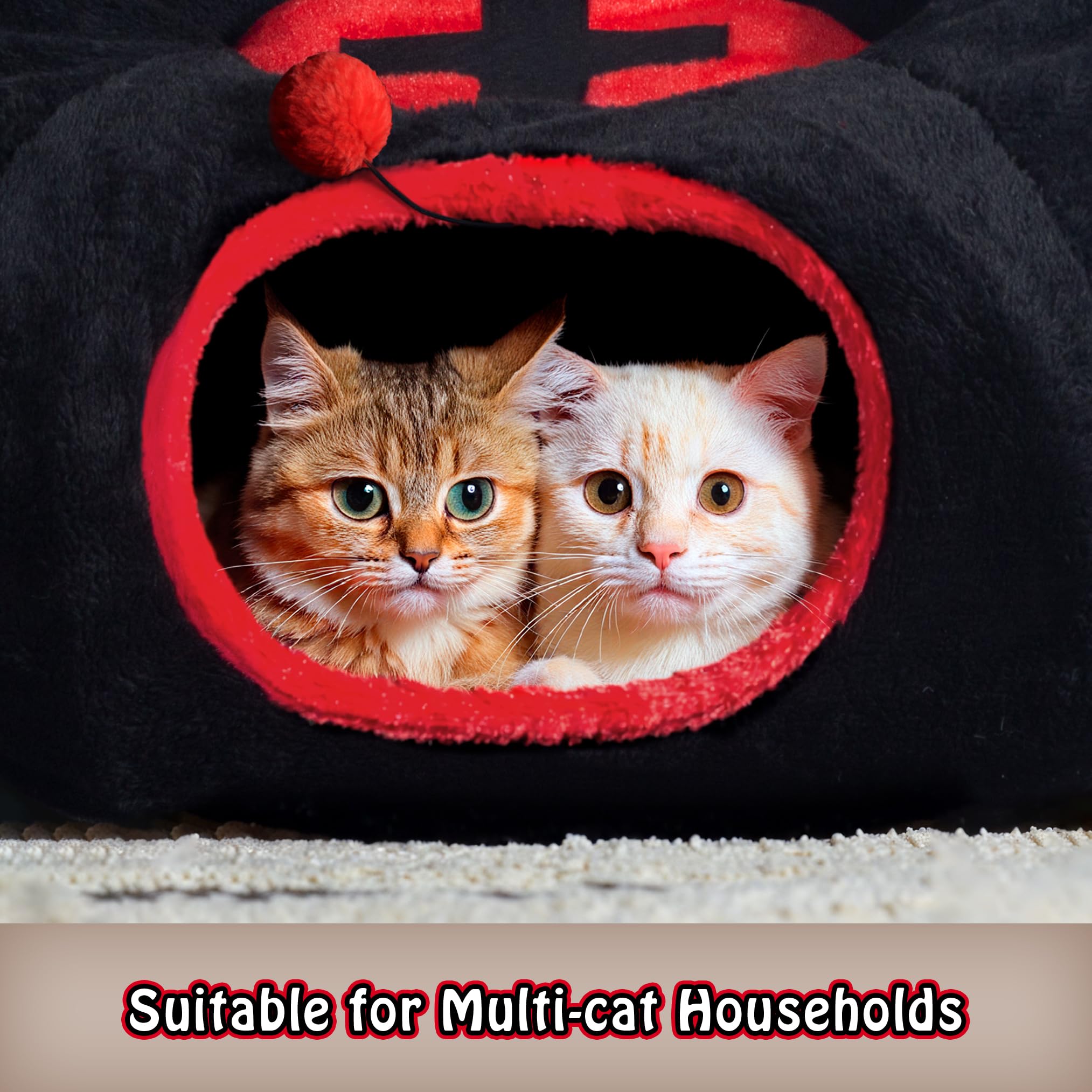 Purrzone Gothic Cat Bed cushion removable enables easy cleaning