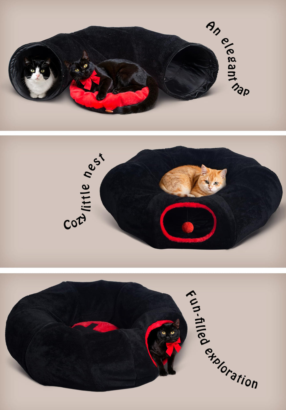 Purrzone Gothic Cat Bed in-room decor blends gothic style with pet space