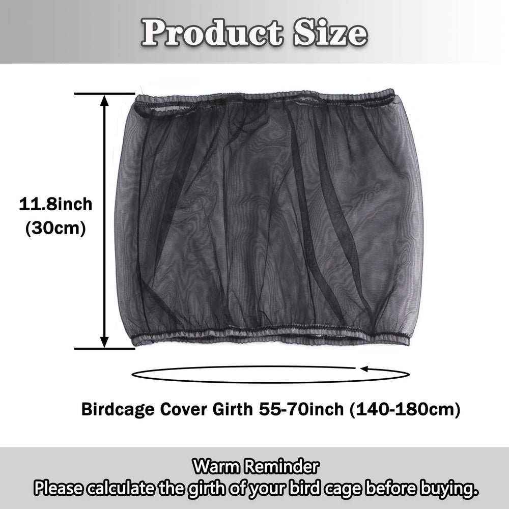 PUSNMI adjustable cage-net cover fits various cages for cleaner floors