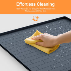 PUWANJILI waterproof surface is easy to wipe clean.