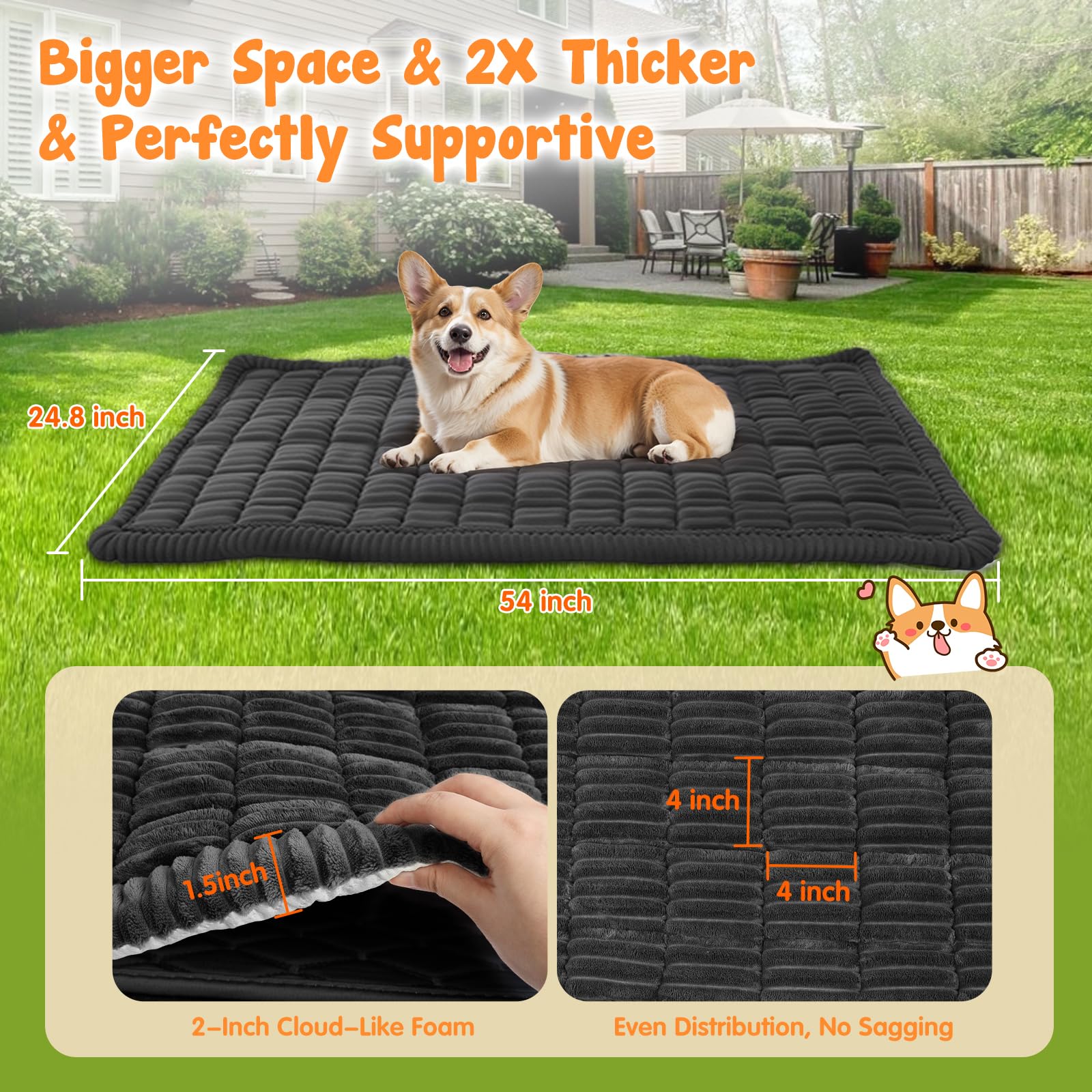 Puxinargo protective bed for sofa keeps furniture clean.