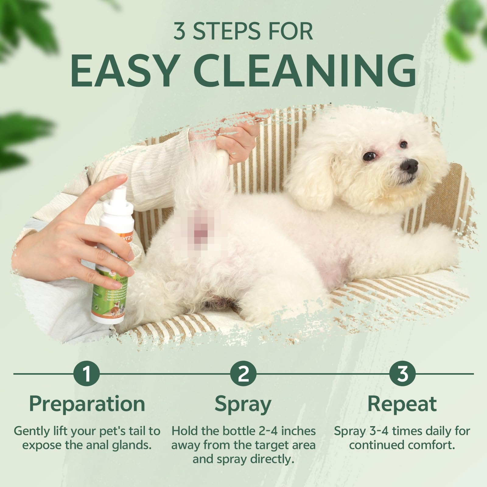 Puyrzoe packaging shot shows portability for on-the-go pet care.