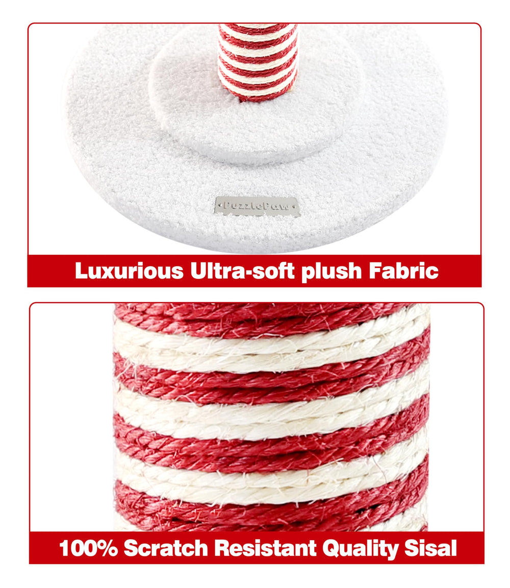 PuzzlePaw dangling Santa ball replacement keeps long-term toy variety.