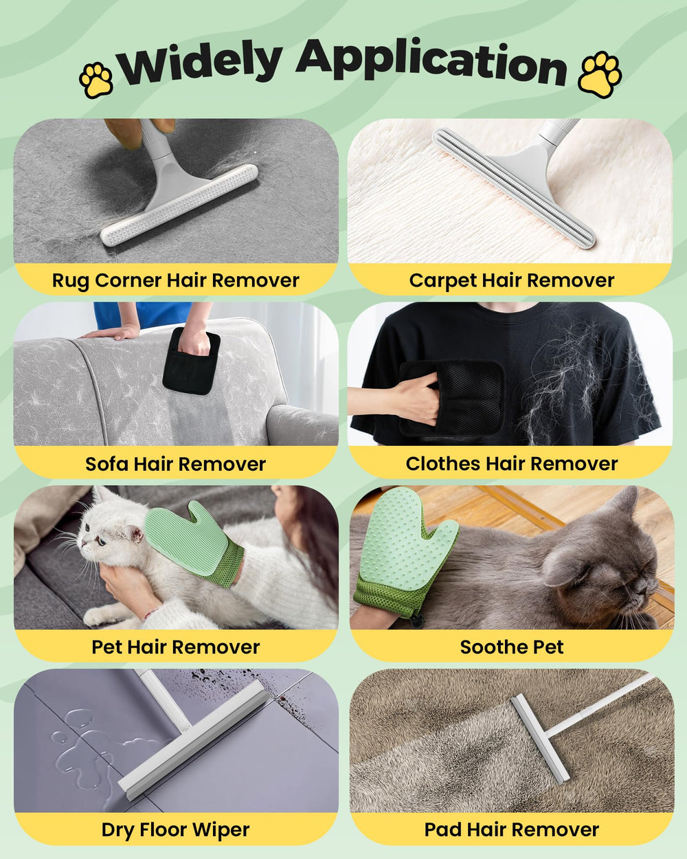 PWBSLAI anti-slip grip reduces fatigue during long cleaning sessions