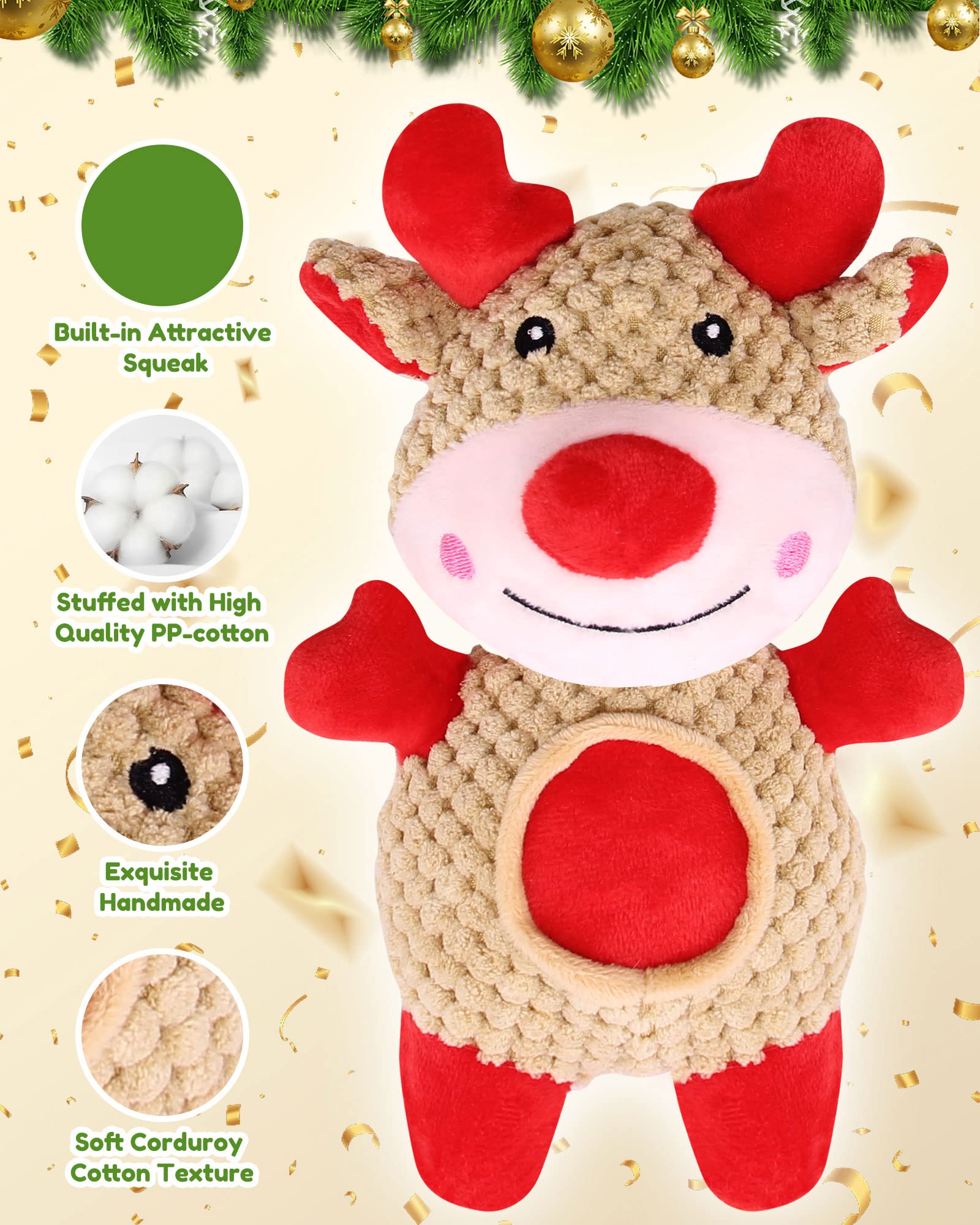 Pweituoet rope toy for tug-of-war promotes interactive bonding.