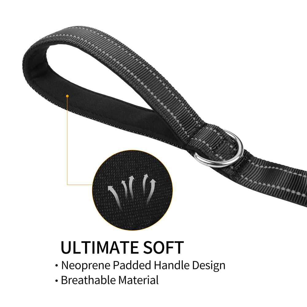 PWOD 360-degree swivel buckle prevents tangling for smooth control