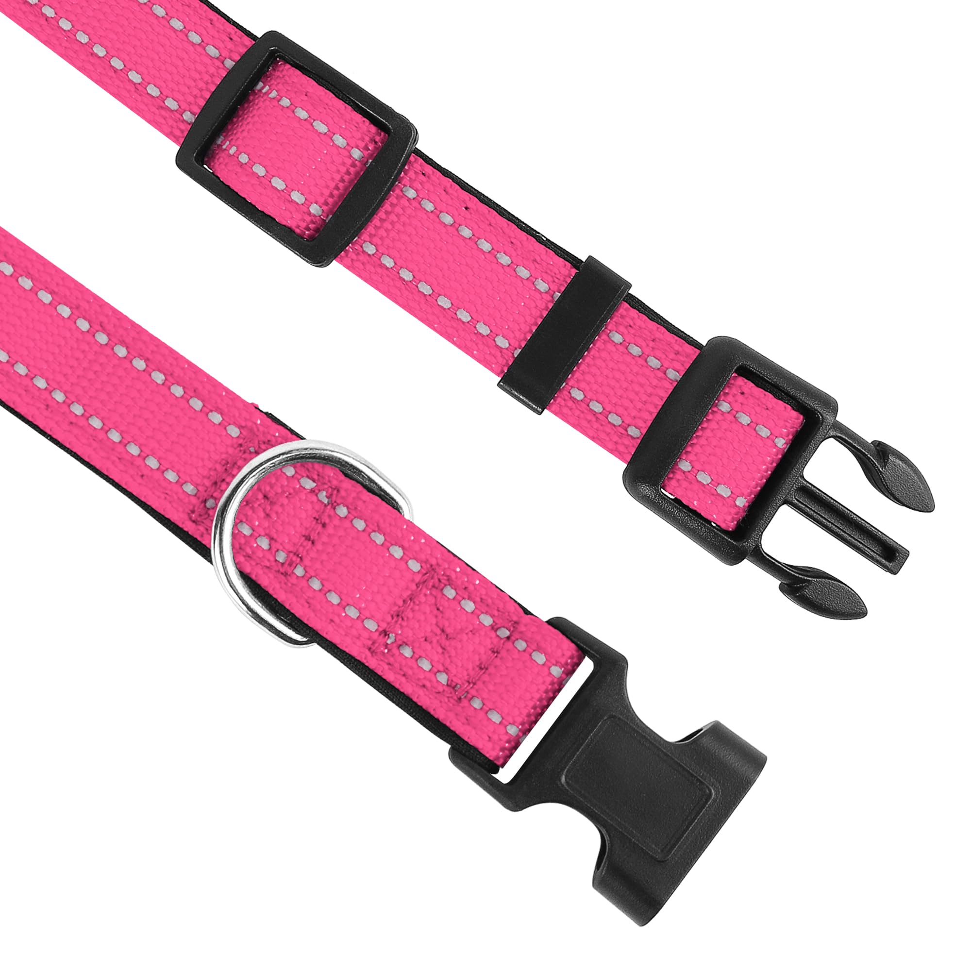 PWOD breathable nylon collar stays lightweight and weather resistant.