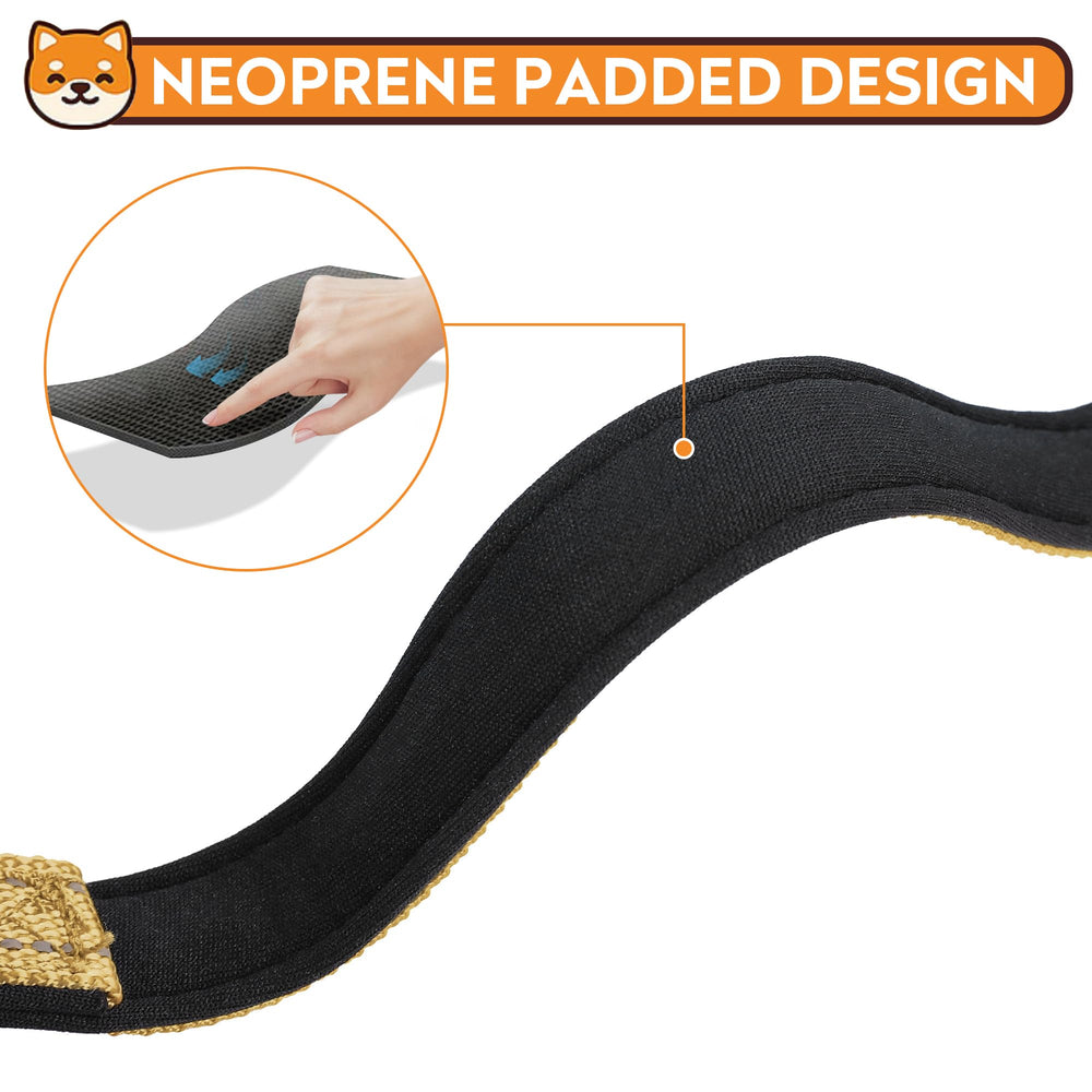 PWOD breathable nylon collar stays cool and durable in all conditions