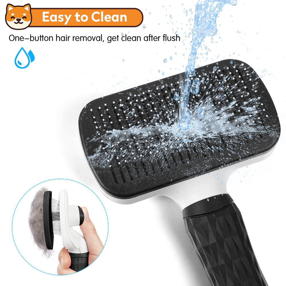 PWOD Dog and Cat Brush suitable for long and short haired dogs and cats.