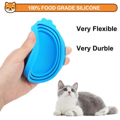 PWOD BPA-free silicone lid emphasizes safe contact with pet food