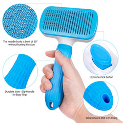 PWOD self-cleaning slicker one-touch action for quick cleanup