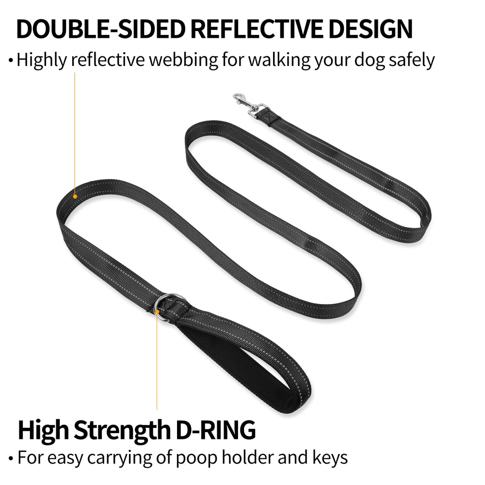 PWOD soft-lined handle provides comfortable grip during long walks