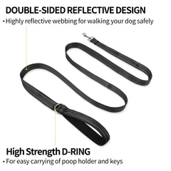 PWOD soft-lined handle provides comfortable grip during long walks
