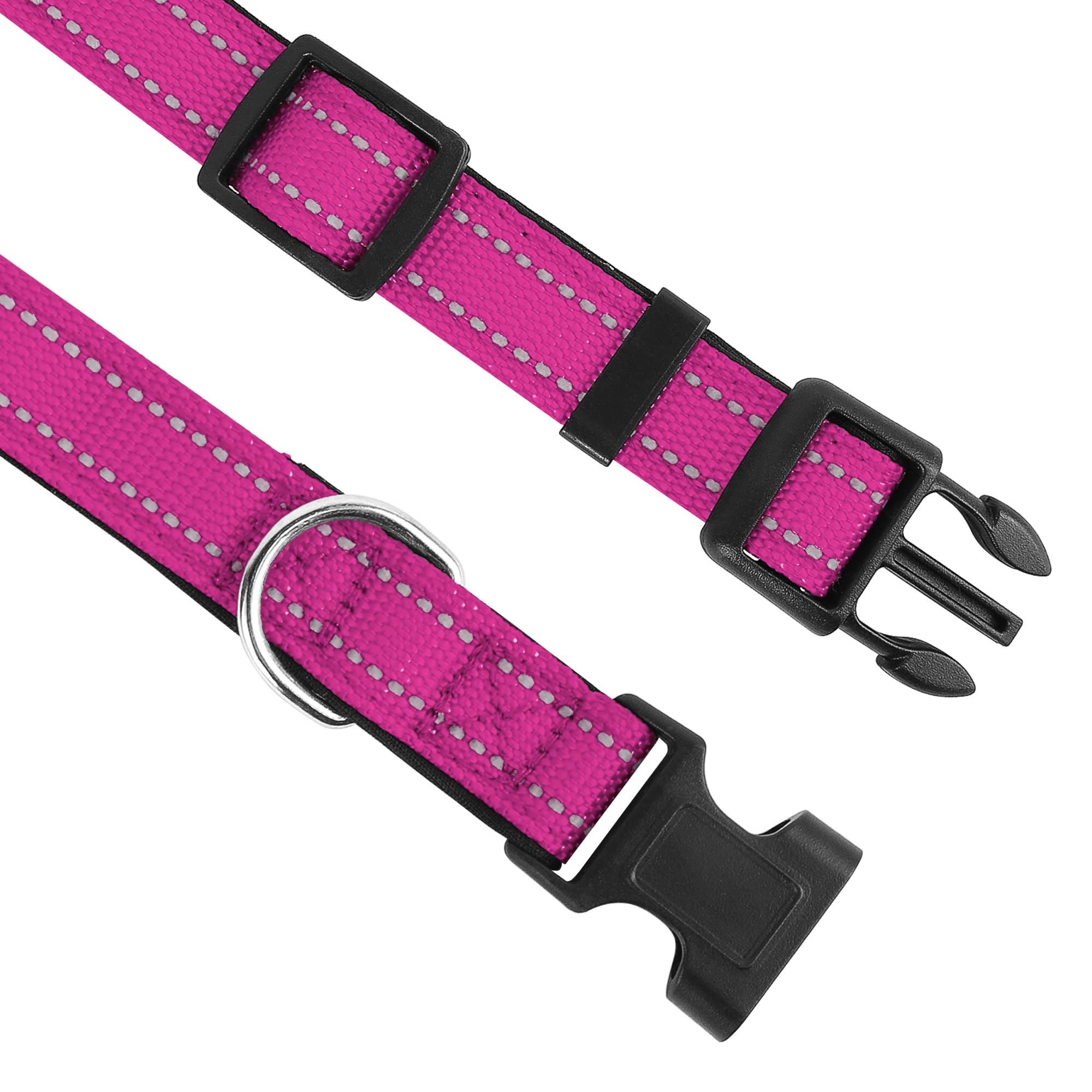 PWOD soft neoprene padding collar close-up demonstrates gentle neck comfort.