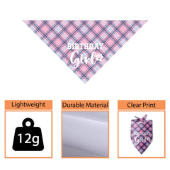 Pwrlveiut versatile bandana on different dogs for stylish gender reveal moments