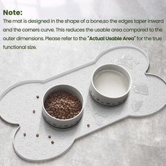 PWTAA cat-dog feeder pad multiuse in action for snack trays